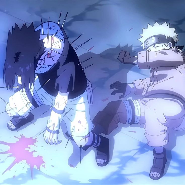 Como me sentí cuando vi por primera vez ese capítulo de Naruto clásico en el que Sasuke estaba dispuesto a morir para salvar la vida de Naruto, abandonando consigo su venganza, que era el motivo por el cual vivía porque no quería que el sueño de Naruto de ser hokage muriera