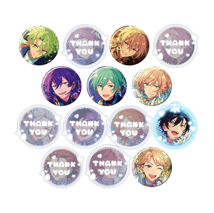 交換・譲渡】あんスタ コレクション缶バッジ コレ缶 2026 Feb Idol 譲