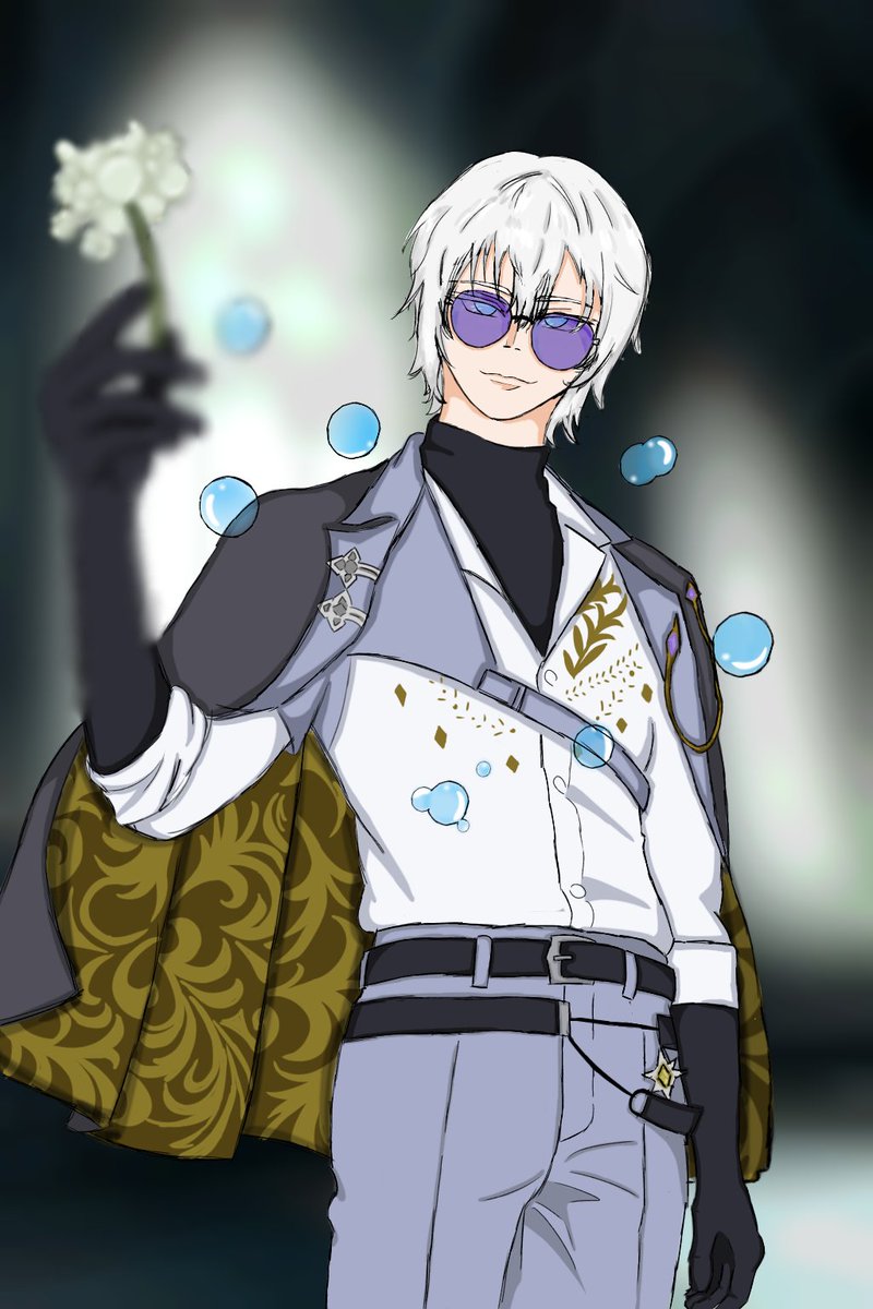 Clowiecloud3121's tweet photo. H-he's offering us a flower? :3 #kaepix https://t.co/R9KGRTFs2l