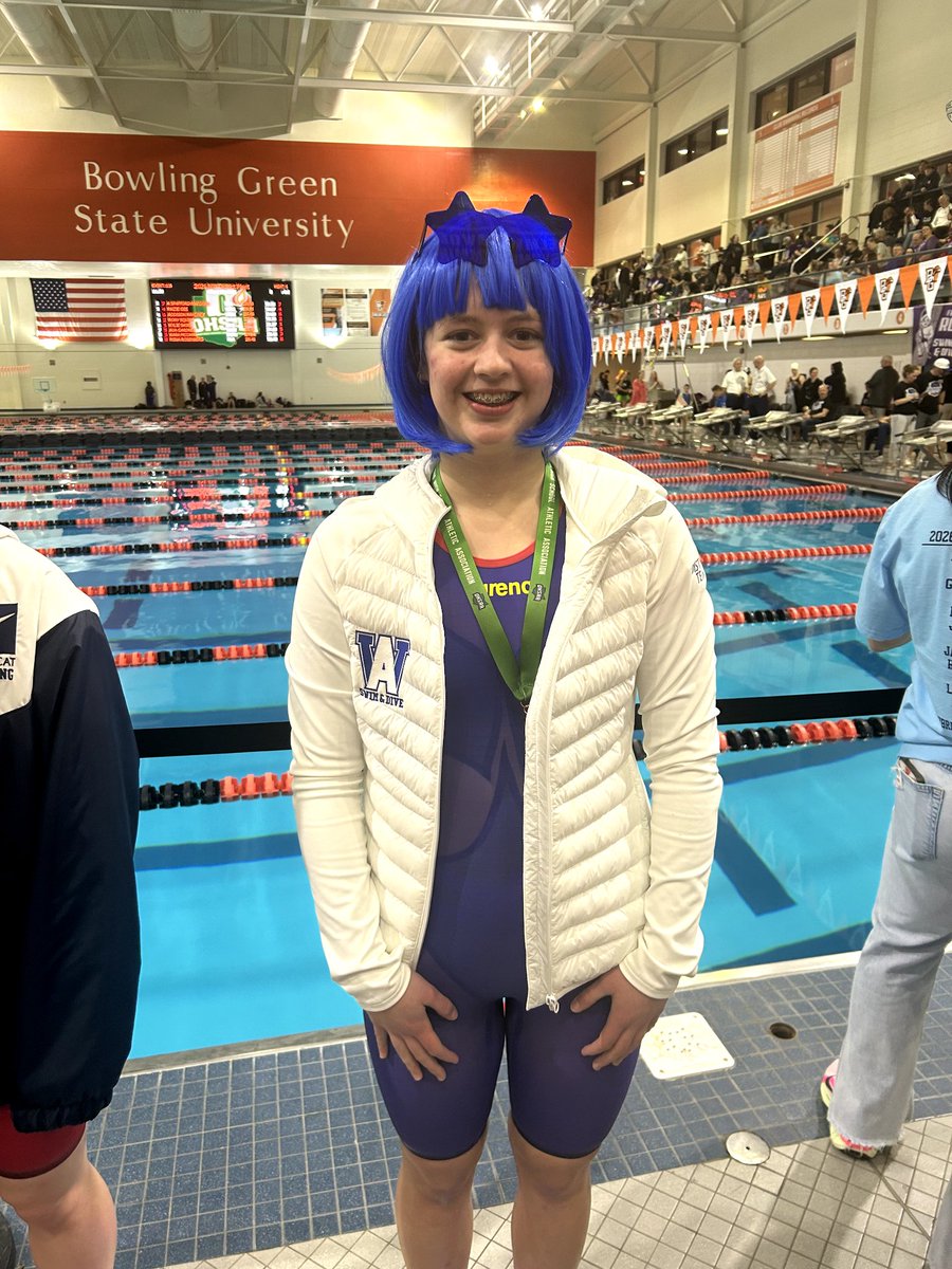 2026 NW District Swimming Championships! The 100 fly saw the Generals place 5th (Mallory Syrek), 8th (Annabel Syrek), 22 (Cami Crandell), and 24th Tess Bublick. <a href="/AWGenerals1/">AW Athletics</a>