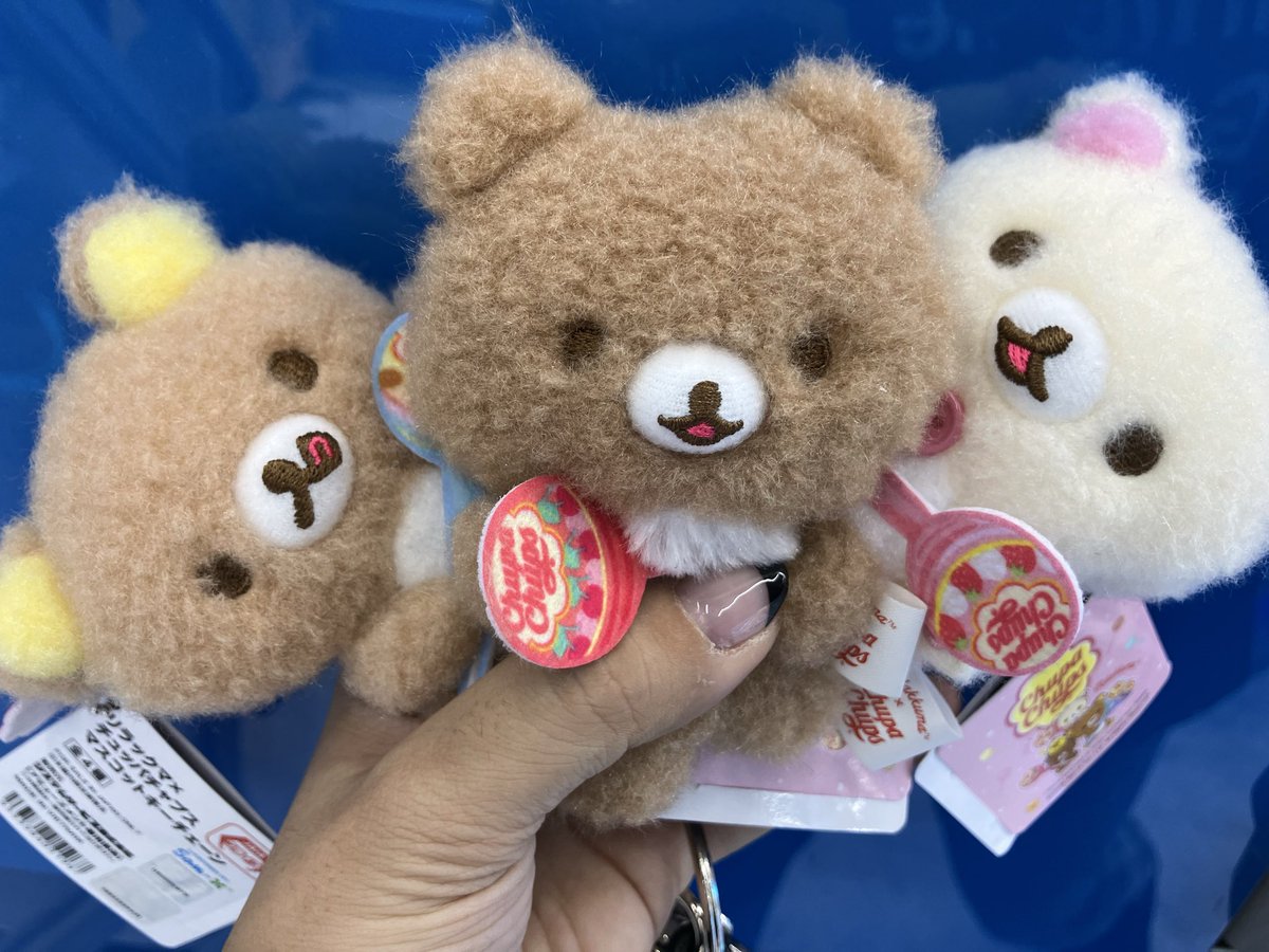 🐻景品情報🐻 🍭 リラックマ×チュッパチャプス ぬいぐるみXL