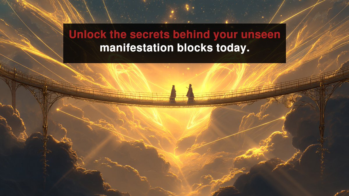 KennethNew99784's tweet photo. Unlock the secrets to your manifestations.

#ManifestationHealing #SubconsciousSuccessBlocks
 #EmotionalWoundsToWealth

https://t.co/GoUesZeVy5 https://t.co/WluoQE27Iv