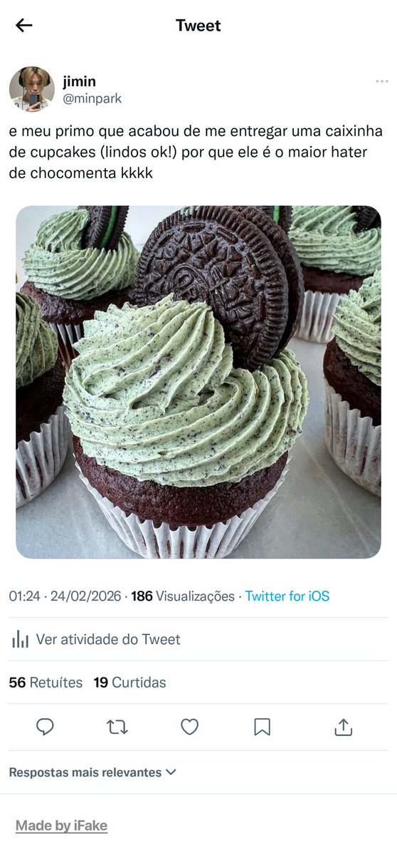 CUPIDKOORMIN's tweet photo. #jikookau • operação cupcake 🧁 

Jeon Jungkookie estava disposto a fazer qualquer coisa para conquistar seu crush da faculdade, até mesmo enfeitiçar alguns cupcakes de chocomenta.

Mas ele só não esperava que seu presente fosse comido por outra pessoa. https://t.co/vPI6TvL87i