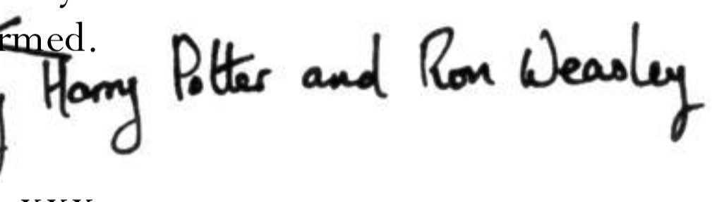 Their names in Harry’s handwriting 🥺🤲