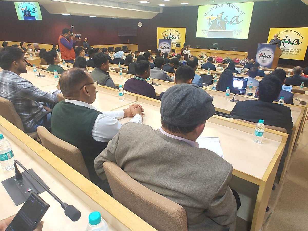 IDSAIndia's tweet image. The #16thEdition of #SouthAsiaConference –  #SAGAR to #MAHASAGAR : Strategic and #Development #Partnerships – has begun. Special Address was delivered by DG @SujanChinoy @IDSAIndia .