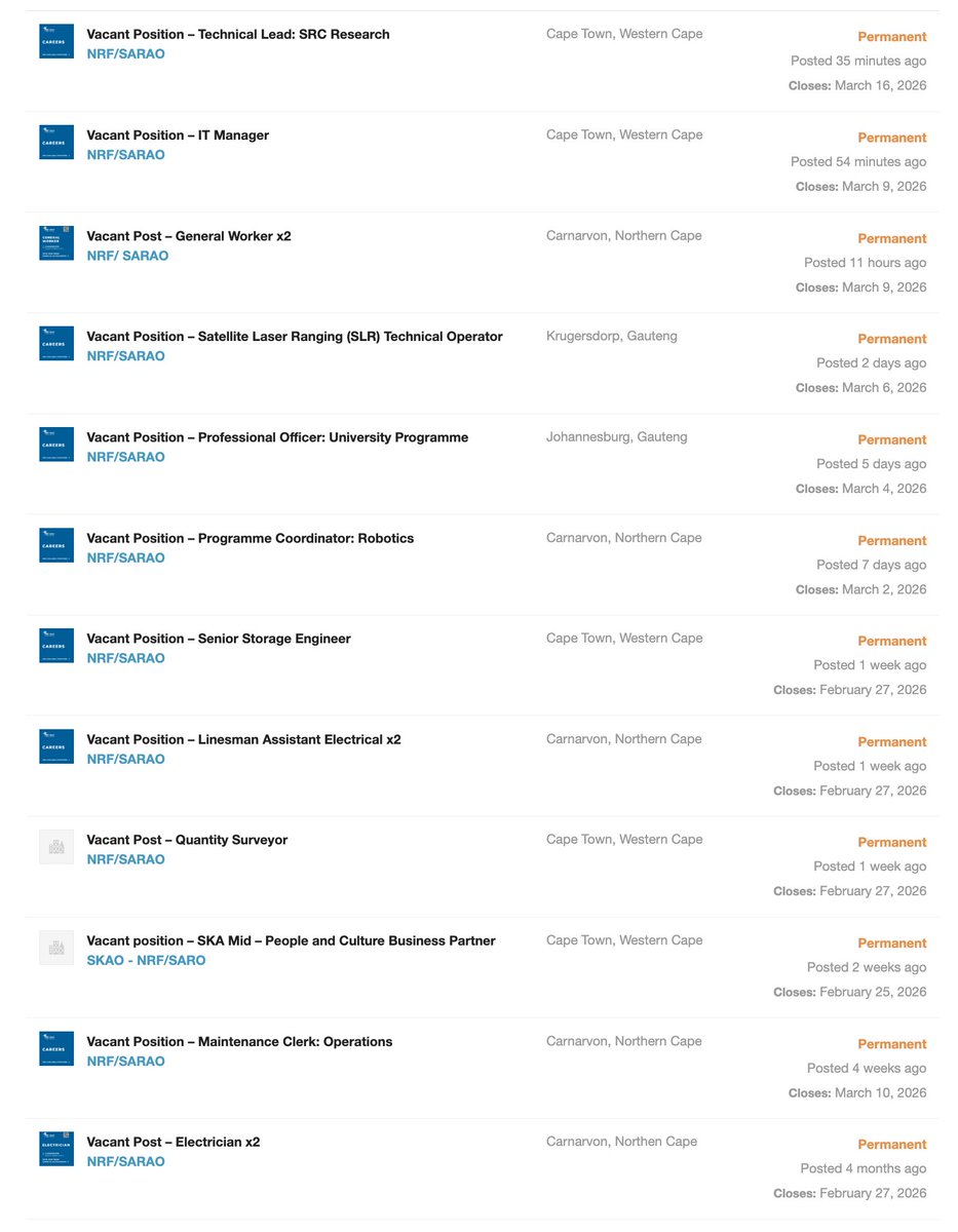 NRF/SARAO tweet media