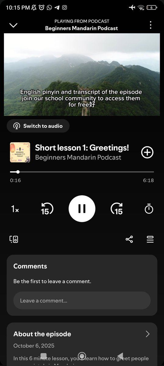 🍅. 18/100 (20/2/26) 

aku catet &amp; belajar 5 hanzi perhari (vocab hsk1) laluu aku ulang² trs biar familiar sm goretannya! trs lanjut superchinese &amp;&amp; podcast 🤓
#100daysoflanguagelearning #studytwt #langtwt