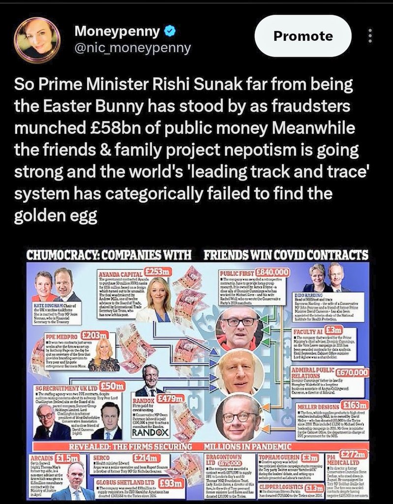 Rishi History
£58 billion lost to fraud in the UK from his Covid finance schemes - whilst Rishi Sunak hid his private Moderna investments in a Cayman Island offshore fund, making it private 

But what about his background ?

Did Rishi know that a registered sex offender (Epstein)