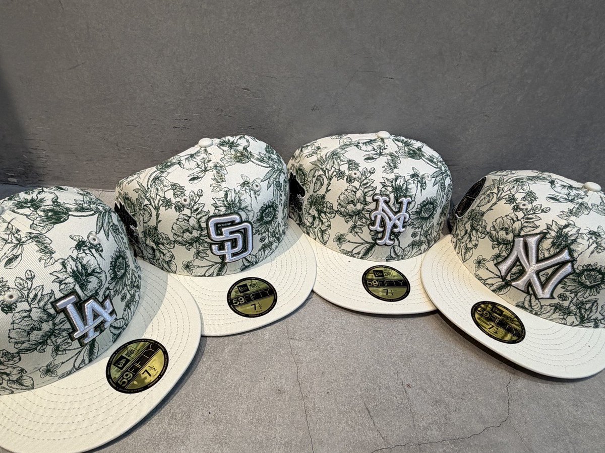 NewEraTenjin's tweet image. 【新作商品】
■Spring Floral
MLB全球団の選手がスプリングトレーニング時に着用する、トレーニングキャップコレクションのエクスクルーシブライン。
#COOPERSTOWN #ニューエラ福岡天神 #59FIFTY