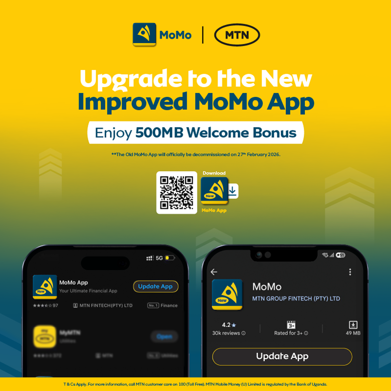 We’ve upgraded the experience so you can enjoy more.

Upgrade to the new MoMo App today and get 500MBs on us.