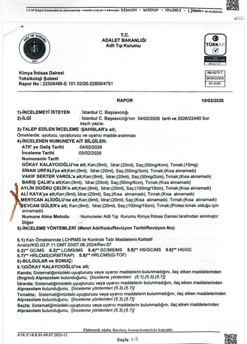 Aşağıda yorum adı altında hakaret eden seviyesiz karaktersizler için belgeyi de koyalım buraya.