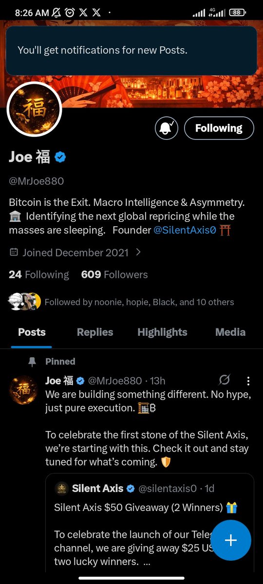 SammyKing071's tweet photo. @TheMysti @MrJoe880 Done
Manifesting a win
8iMfKAaiRsPemPugcbfgESRgDW57c1a19Q1DTBUakaMB
Thank you 
#staymysti https://t.co/H5Txr4yzzJ