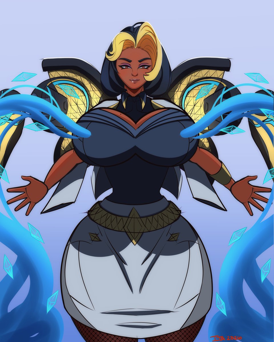 I wanted to contribute to the OW art meme, so I made this Domina