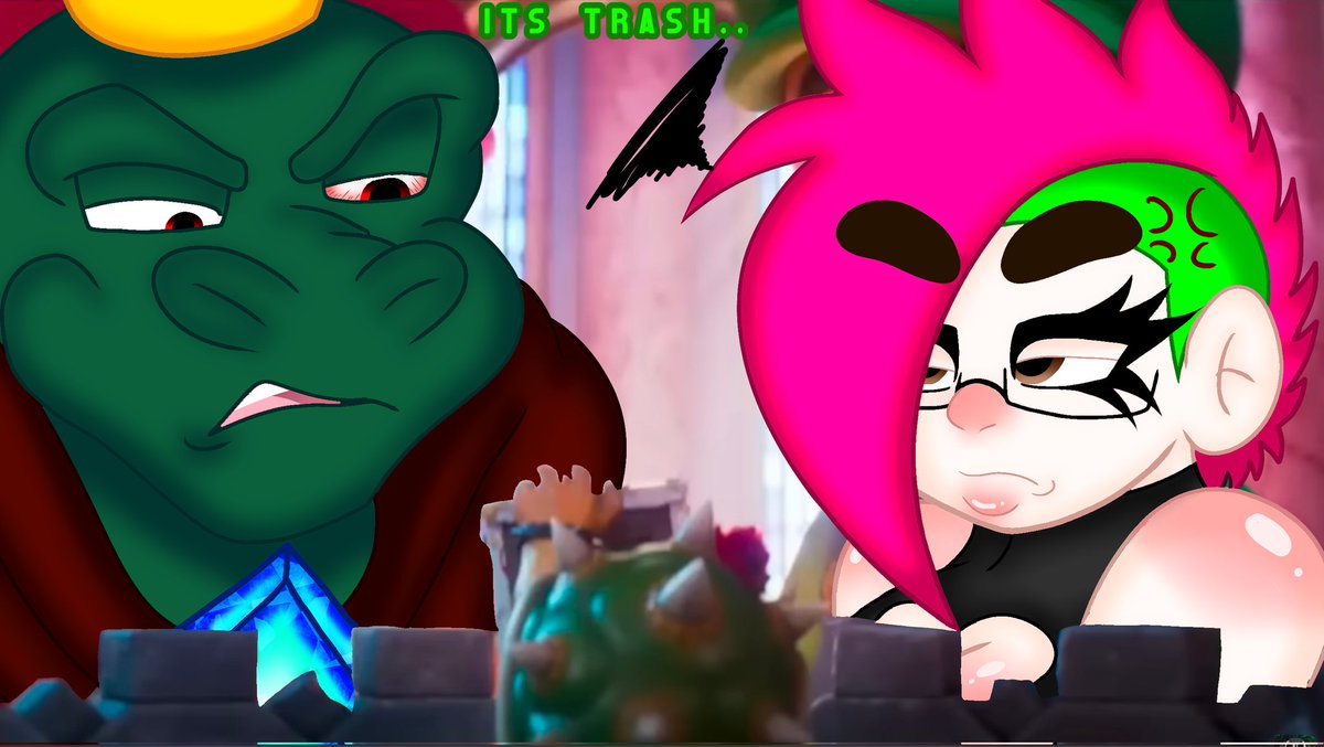 Read the damn room bro
#KingKRool #Selfship #MarioMovie #Bowser