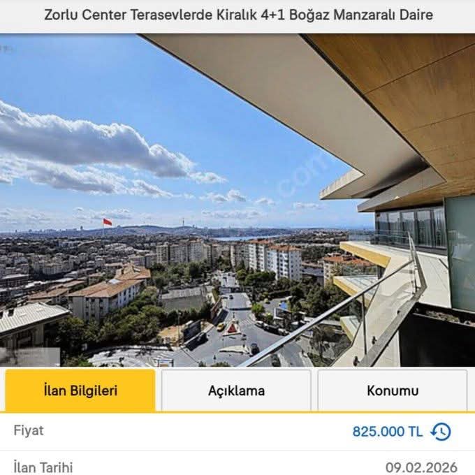 İstanbul Beşiktaş’ta, Boğaz manzaralı 4+1 dairenin kirası 825 bin lira olarak belirlendi.
#İstanbul #Beşiktaş #Daire #kira 
#Gülermedya #Karadenizgundemtv