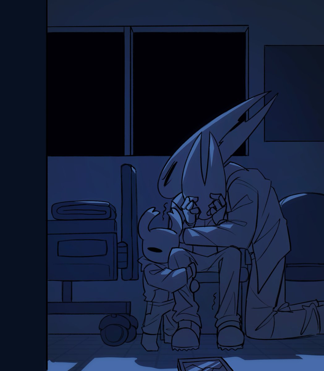 #hollowknight (modern au)
vacant.