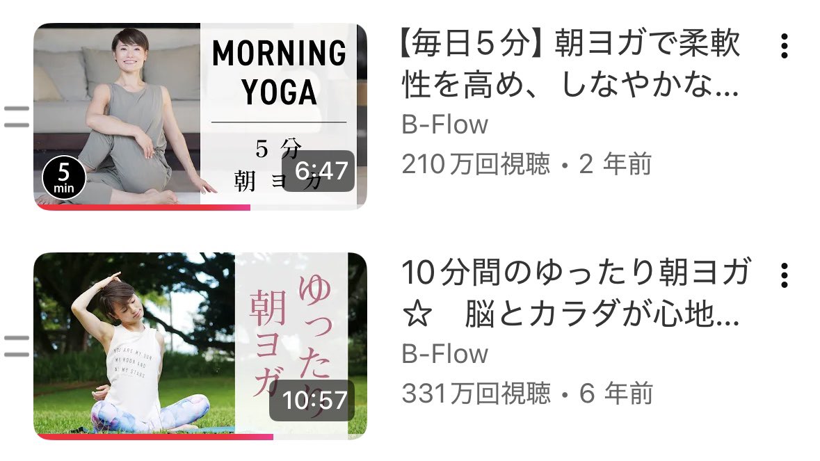 pina39chan2's tweet photo. ちなみに私が見ているチャンネルはこのあたりです。
人によるかもですが、お金がかからない＆家を出る準備をしなくていいから出不精の私にはジムに通うより合っていました🙆🏻 https://t.co/8dGNOf8aej