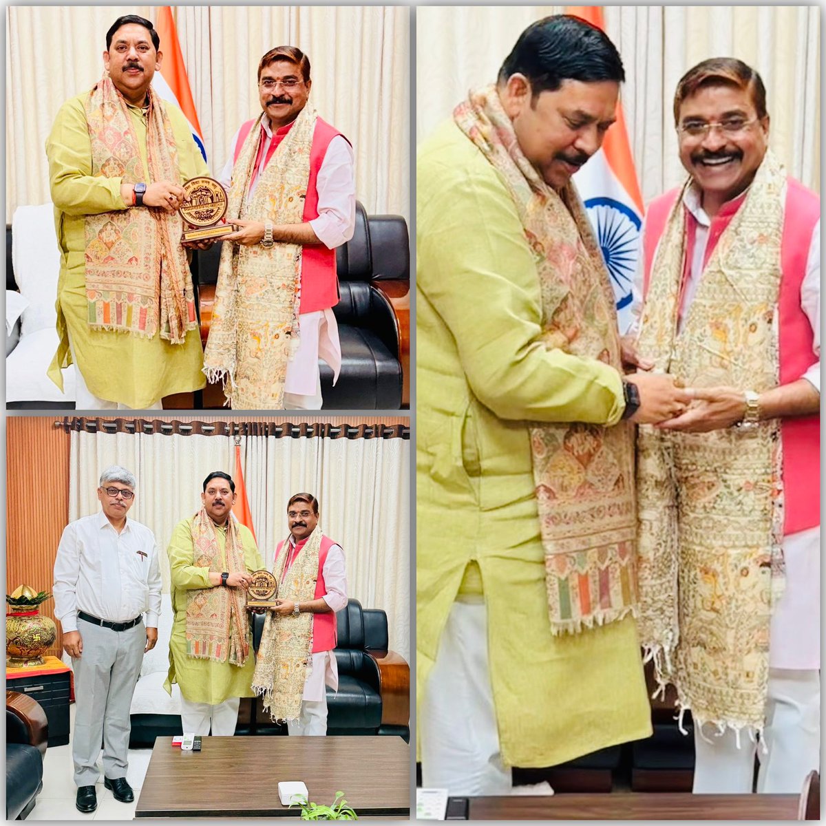 SantoshRanjan_'s tweet photo. बाबासाहेब भीमराव अंबेडकर बिहार विश्वविद्यालय के कुलपति, विद्वता और सहजता के प्रतिमान सम्मानित बड़े भाई आ०श्री दिनेश चंद्र राय जी से आज उनके मुजफ्फरपुर स्थित कुलपति आवास पर आत्मीय भेंट हुई। 

शिक्षा के क्षेत्र में उनके नवाचारी प्रयासों और विश्वविद्यालय को एक नई वैश्विक पहचान दिलाने के उनके संकल्पों पर विस्तृत चर्चा हुई।

आपका मार्गदर्शन सदैव एक संबल की तरह होता है।
#जय_महादेव🙏