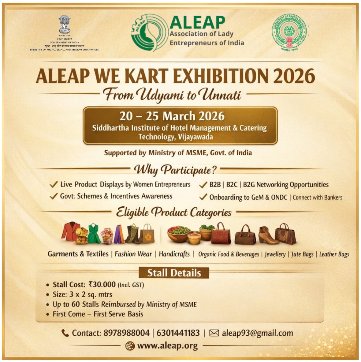 Association of Lady Entrepreneurs of India (ALEAP) tweet media