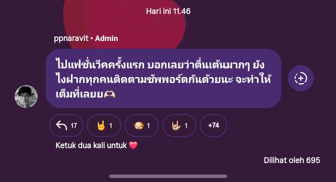 #ppnaravit aku dah siap dukung kamu dengan segala jiwa raga dan jari enih abang sayang 🫶🏻🤍
