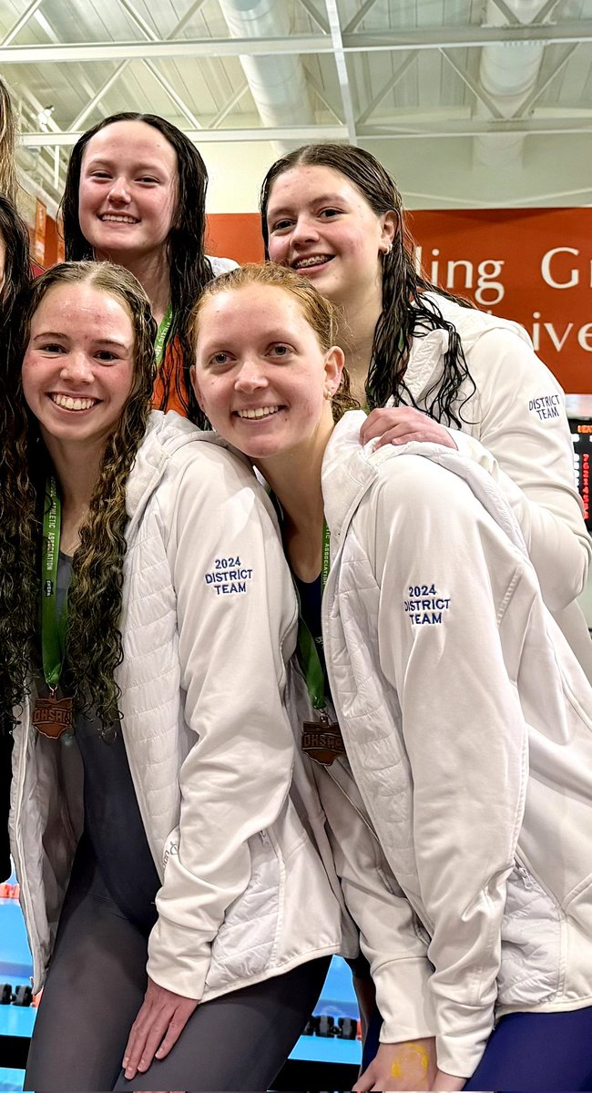 2026 NW District Swimming Championships! Kiera Sallows placed 27th in 100 Breaststroke. The 200 Free Relay team of Mallory Syrek, Colleen Hildebrand, Annabel Syrek, and Brooklyn Williams placed 6th, and the 400 Free Relay team (same 4 girls) placed 4th! <a href="/AWGenerals1/">AW Athletics</a>