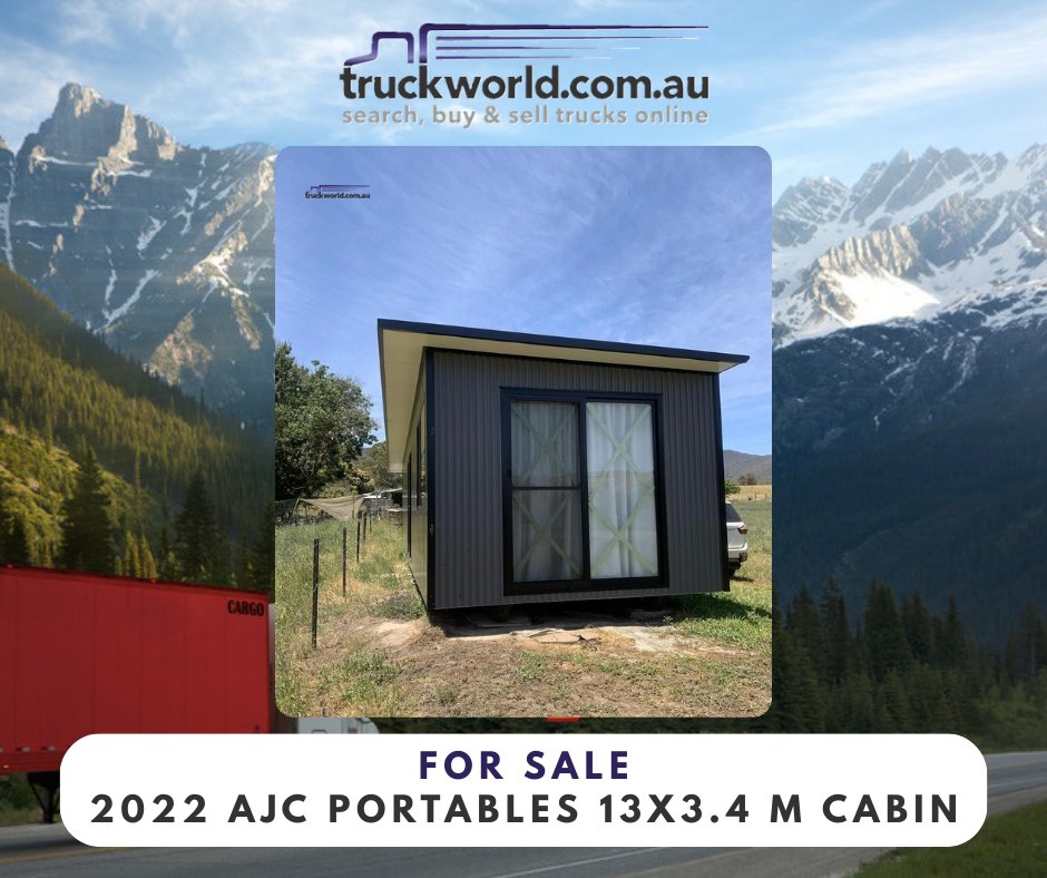AJC Portables is selling this 2022 13mx3.4m Skid Base Cabin for $70,000
ow.ly/tBlv50Yk3xf

✅ 19mm Yellow Tongue Timber
✅ 5/50 EPS Panel System with Aluminium trim
📲 Call Anne 0482 601 034 for more details!