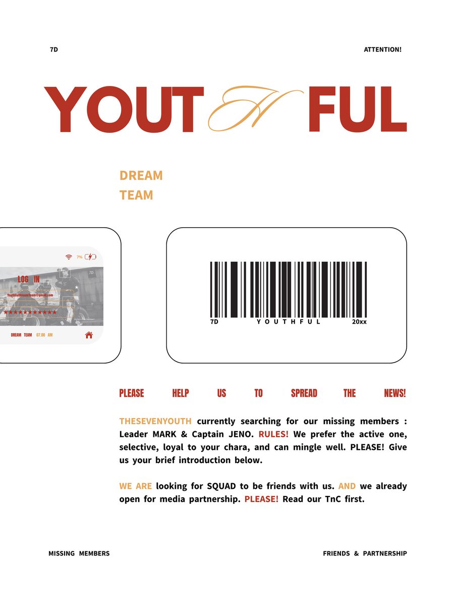 ✆ Callin’ Youthful Dream Team! ★ tweet media