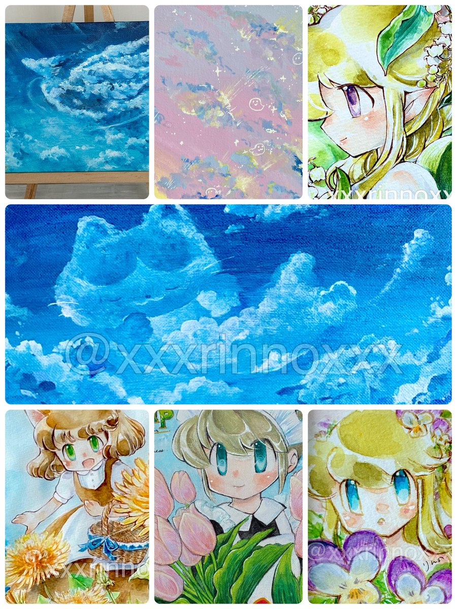 ギャラリー走馬糖様開催の「ねこたんマルシェ」足をお運びくださり絵を見てくださった方々、ありがとうございました！
今週末からまた別のテーマの企画展が始まりますが、私の↓の作品は5月くらいまで展示してくださるそうです。
（詳しくは<a href="/tantei_gallery/">探偵ギャラリー 走馬糖</a> 様まで）
ご来場の際は見て行ってください♪