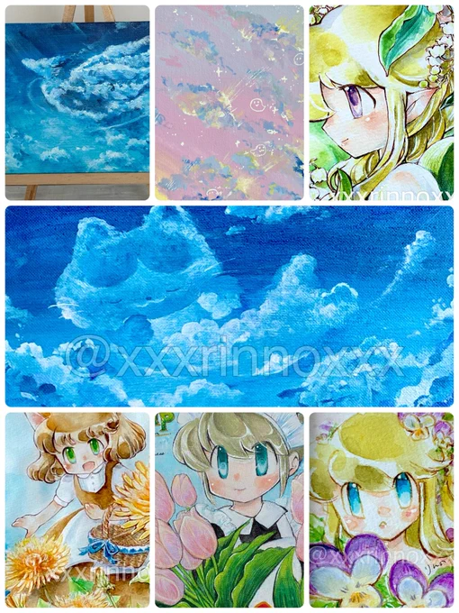 ギャラリー走馬糖様開催の「ねこたんマルシェ」足をお運びくださり絵を見てくださった方々、ありがとうございました!
今週末からまた別のテーマの企画展が始まりますが、私の↓の作品は5月くらいまで展示してくださるそうです。
(詳しくは@tantei_gallery 様まで)
ご来場の際は見て行ってください♪ 