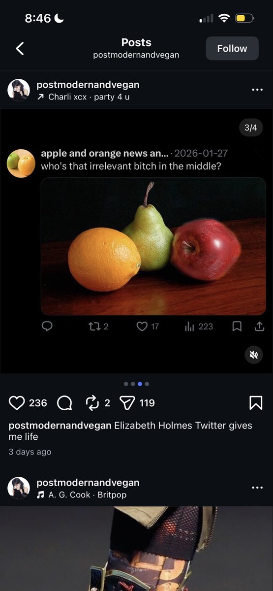 This account being an oomf convention