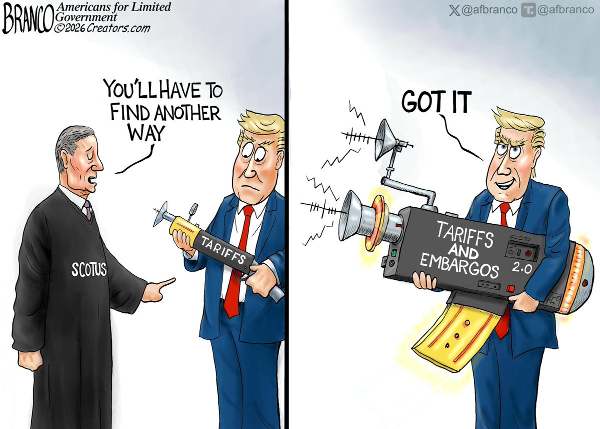 larryelder's tweet photo. “And it’s very interesting that the Supreme Court said that the president can’t raise $1 of revenue with tariffs, but he can put on a full embargo.”
—@SecScottBessent, 2-22-2026 https://t.co/KyGv6Aycx4