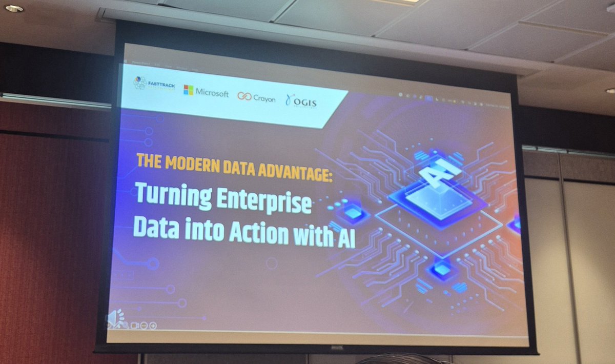 sybismonte's tweet photo. Is your infrastructure AI ready? Is your data AI ready? How robust is your security? https://t.co/YXNWEJOhtq