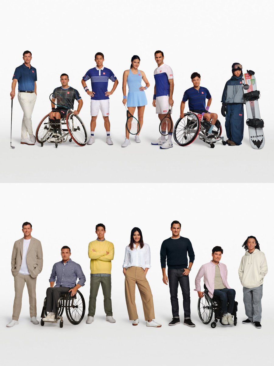 Emma , Roger,  Adam &amp; others for uniqlo 💗