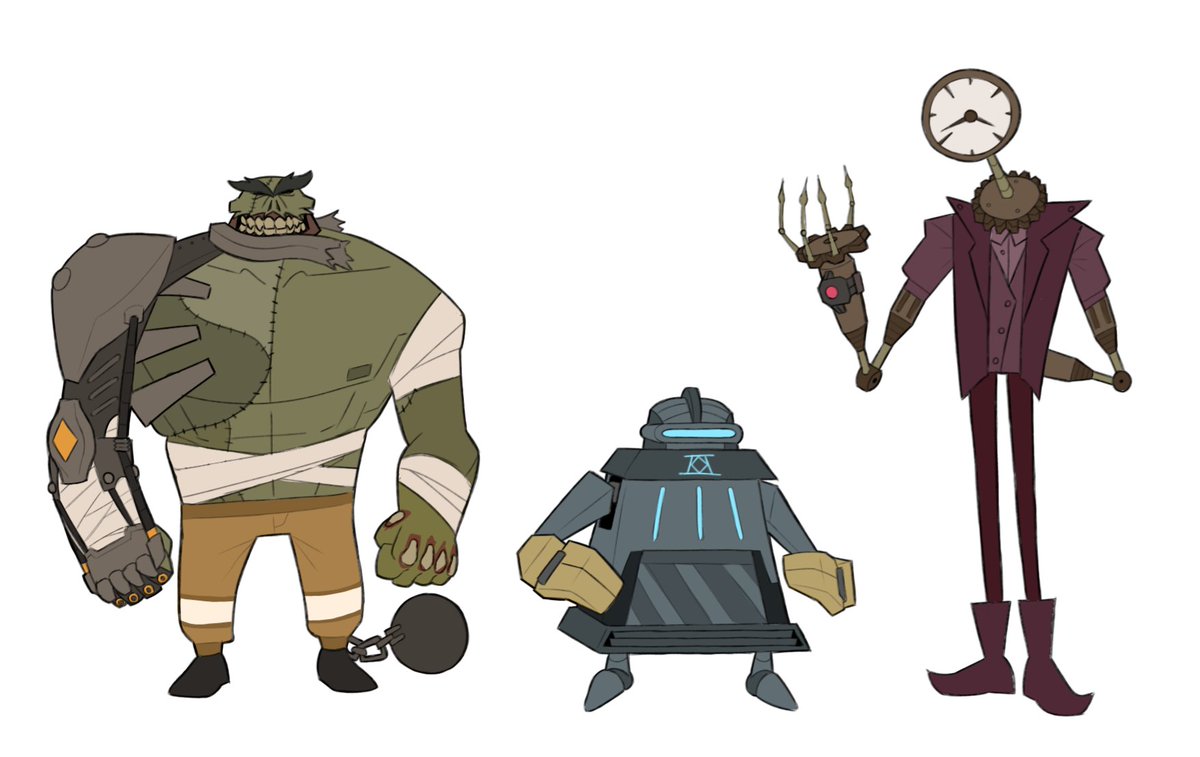 Usurper, Visor, &amp; Timeshifter