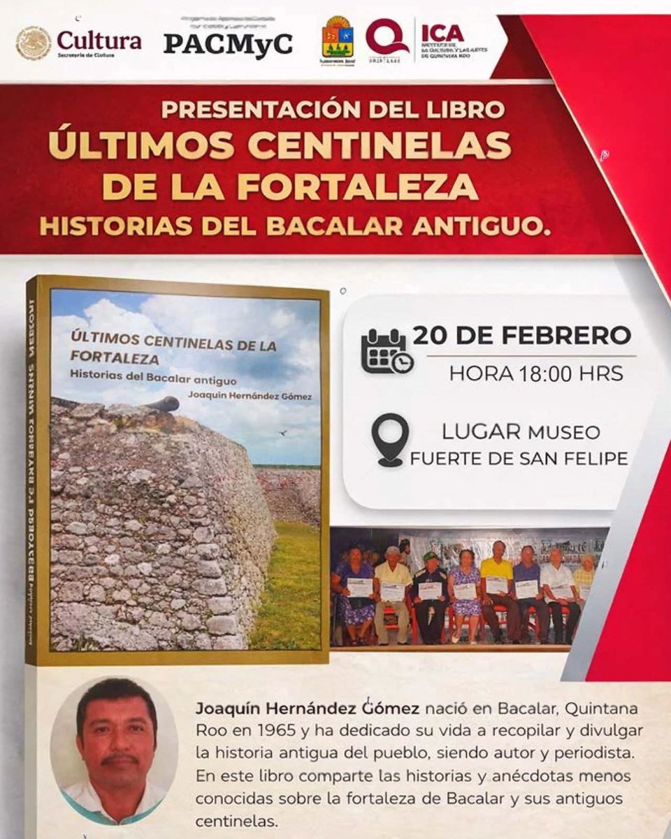 Felicidades Joaquín por tu esfuerzo y aportación al pueblo mágico de Bacalar... Enhorabuena!