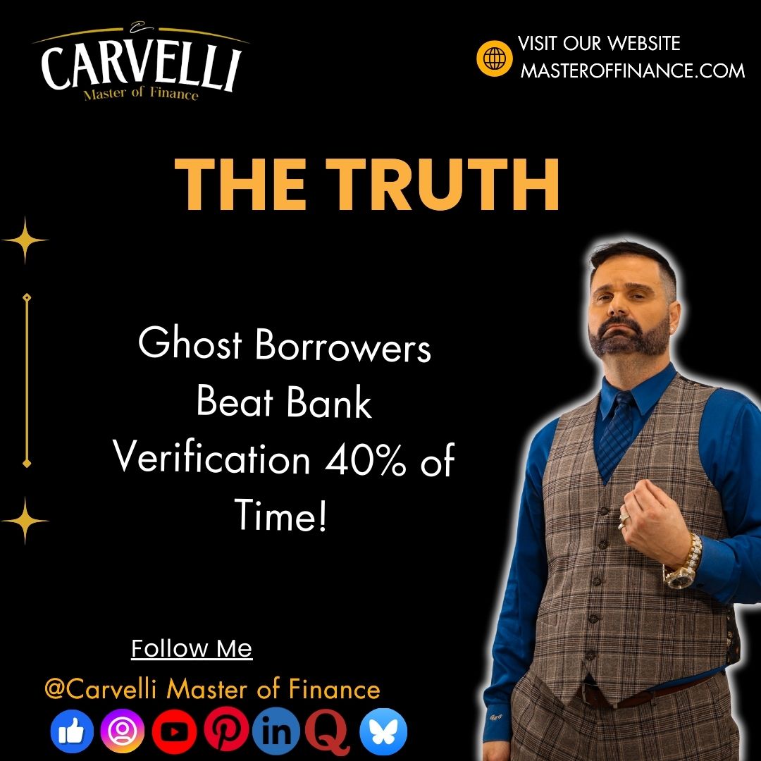 BillyCarvelli's tweet photo. Ghost Borrowers Beat Bank Verification 40% of Time!
Synthetic profiles blend real/fake data to open high-limit credit undetected.
#carvelli #masteroffinance #truth #ghostborrower #verification https://t.co/sgMDAZiTKI