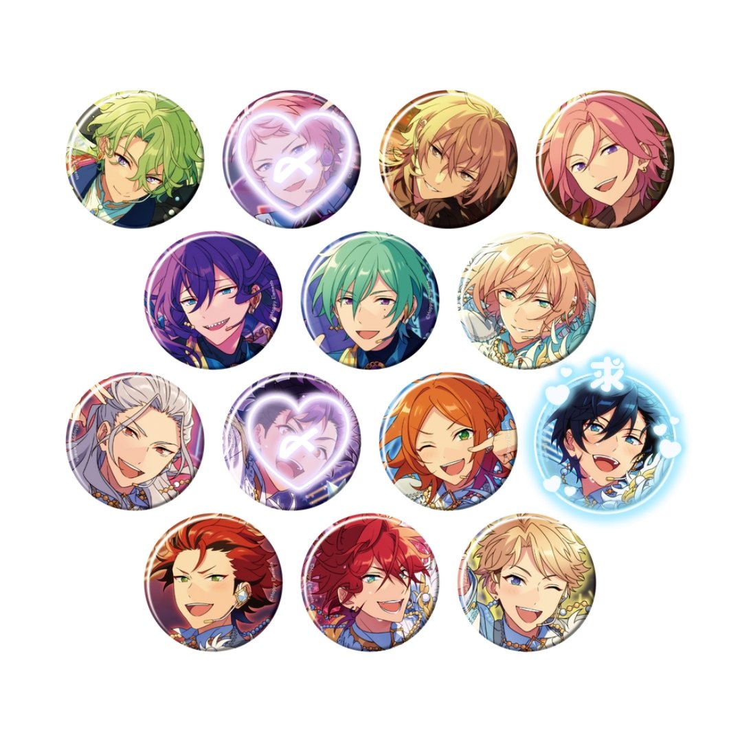 交換 譲渡】あんスタ コレクション缶バッジ コレ缶 2026 Feb. IDOL 求