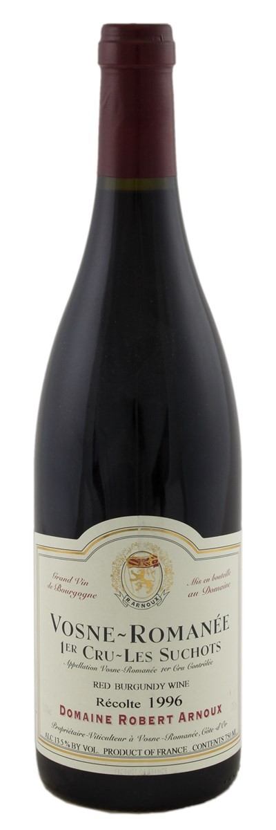 Winenoodle's tweet photo. Arnoux Vosne Suchots 1996 - The aromatics across the wines are distinctly Vosne, with dark and red cherries wrapped in sous-bois, savory spice, and faintly meaty undertones, with some bottles leaning more toward mature mushroom and earth. https://t.co/Xa5hx3KJ5T