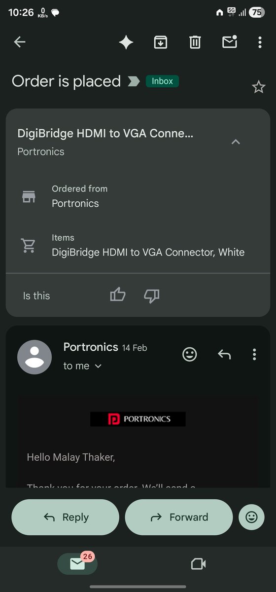 Malay05's tweet photo. Worst experience with @Portronics store order. Order cancelled on the day after it was ordered. No communication was made from portronics end. Last mail was order confirmation. When I tracked order it said it was cancelled. AND THERE IS NO OPTION FOR REFUND. https://t.co/0IDhyBpwbg