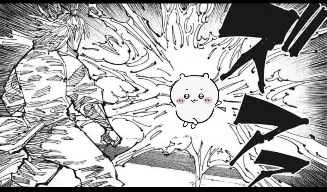 ちぃかわは大当たり直後4分11秒間
無限の呪力により無敵となる