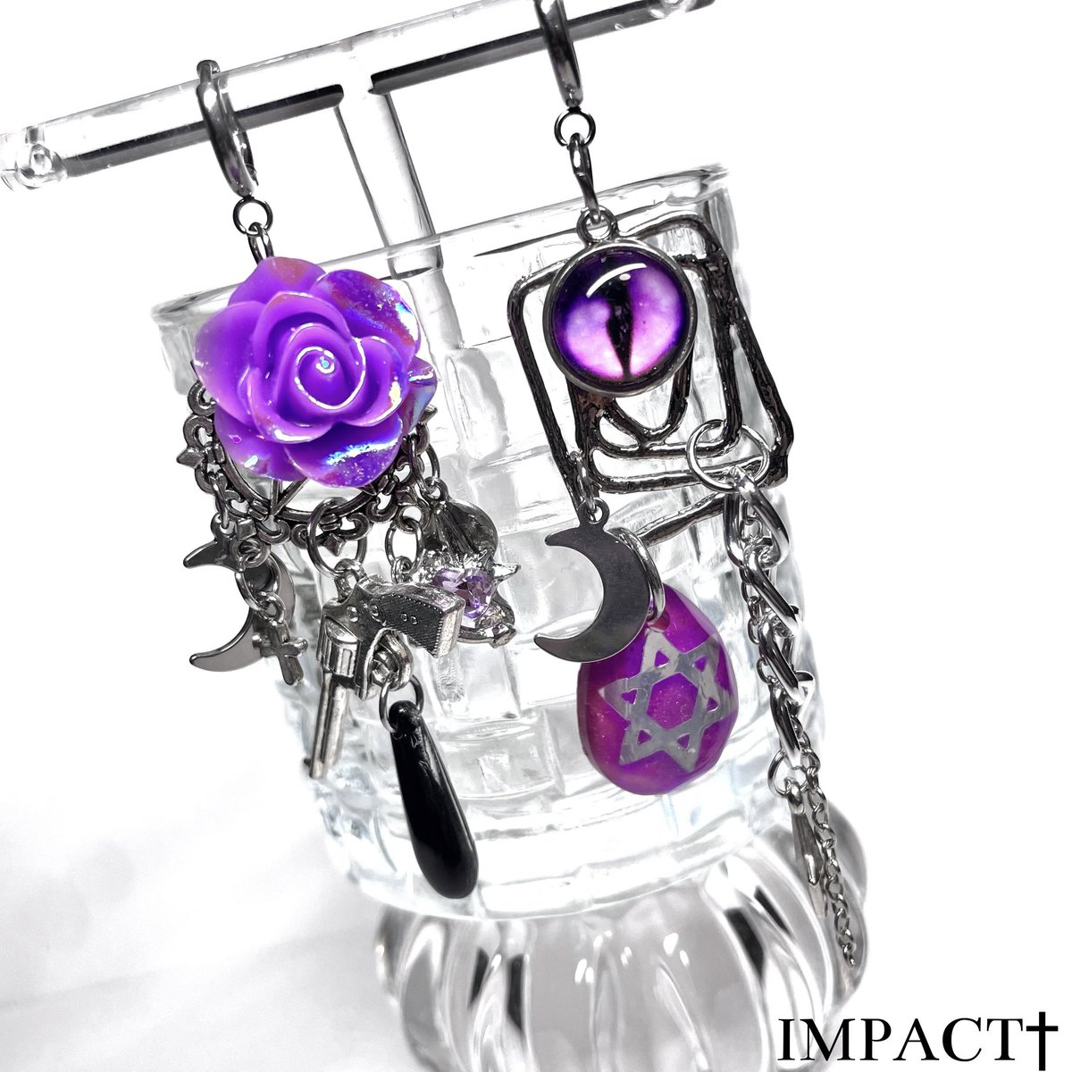 IMPACT_BLOOD12's tweet photo. 🫀 𝓝𝓮𝔀 𝓐𝓻𝓻𝓲𝓿𝓪𝓵 🫀
テクノブレイク中野店 様 【@TB_nakano 】新作入荷
ジャラジャラでリーチのあるピアスを追納させて頂きました♡
#テクノブレイク中野
#IMPACT_BLOOD
#ハンドメイド https://t.co/sWO11BgtXn