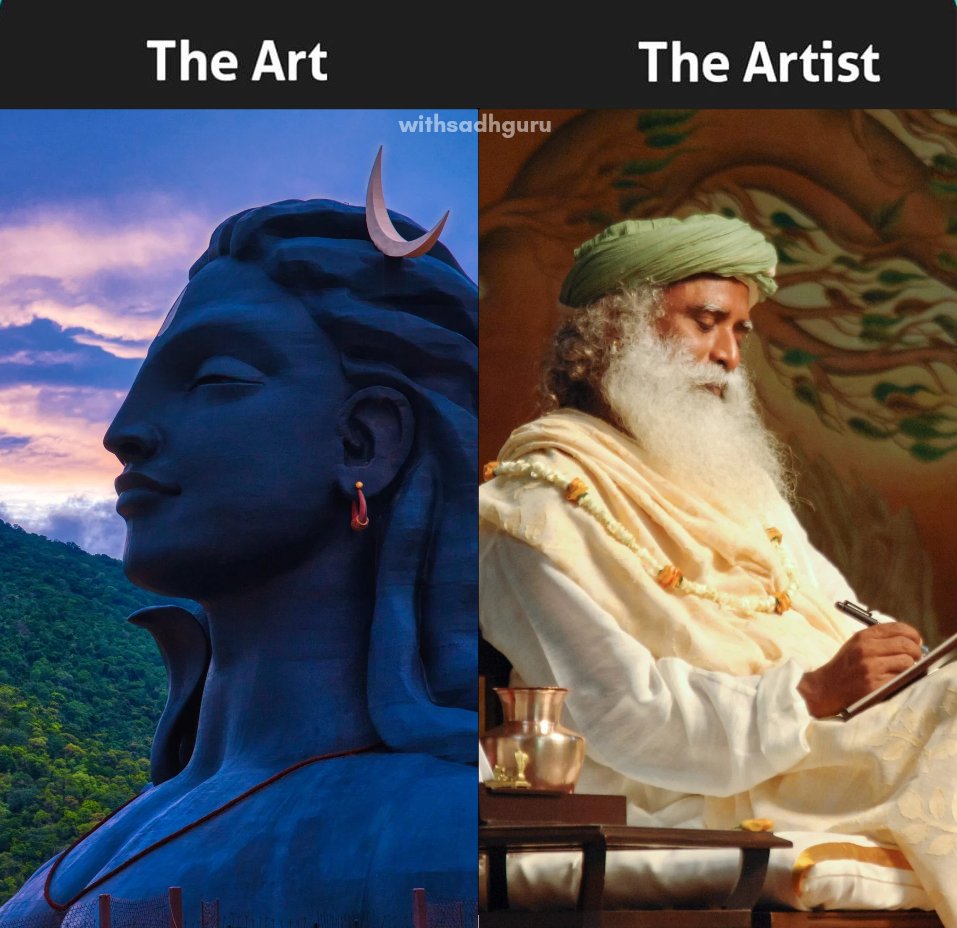 Did You Know? It took <a href="/SadhguruJV/">Sadhguru</a> 2 years to design the face of Adiyogi. Sadhguru wanted to instill all the three qualities of Shiva into the design..which are Stillness, Exuberance and Intoxication.