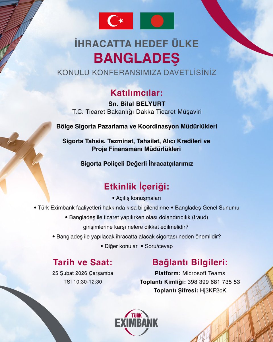 Türk Eximbank tweet media