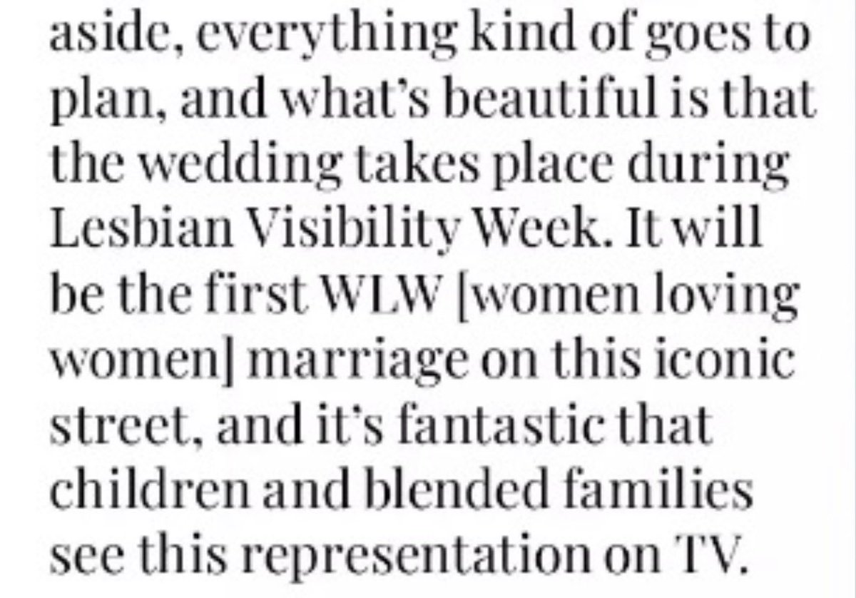 TheConnorSwains's tweet image. Vicky Myers just gets it! 🌈

#Swarla #Corrie #RepresentationMatters