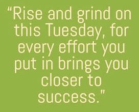 Happy Tuesday Fam 💚
Rise, Coffee &amp; Grind✨