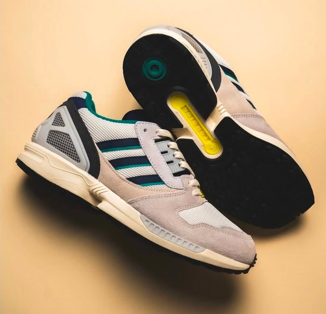 Available now adidas ZX 8000 A modern take, using a vintage