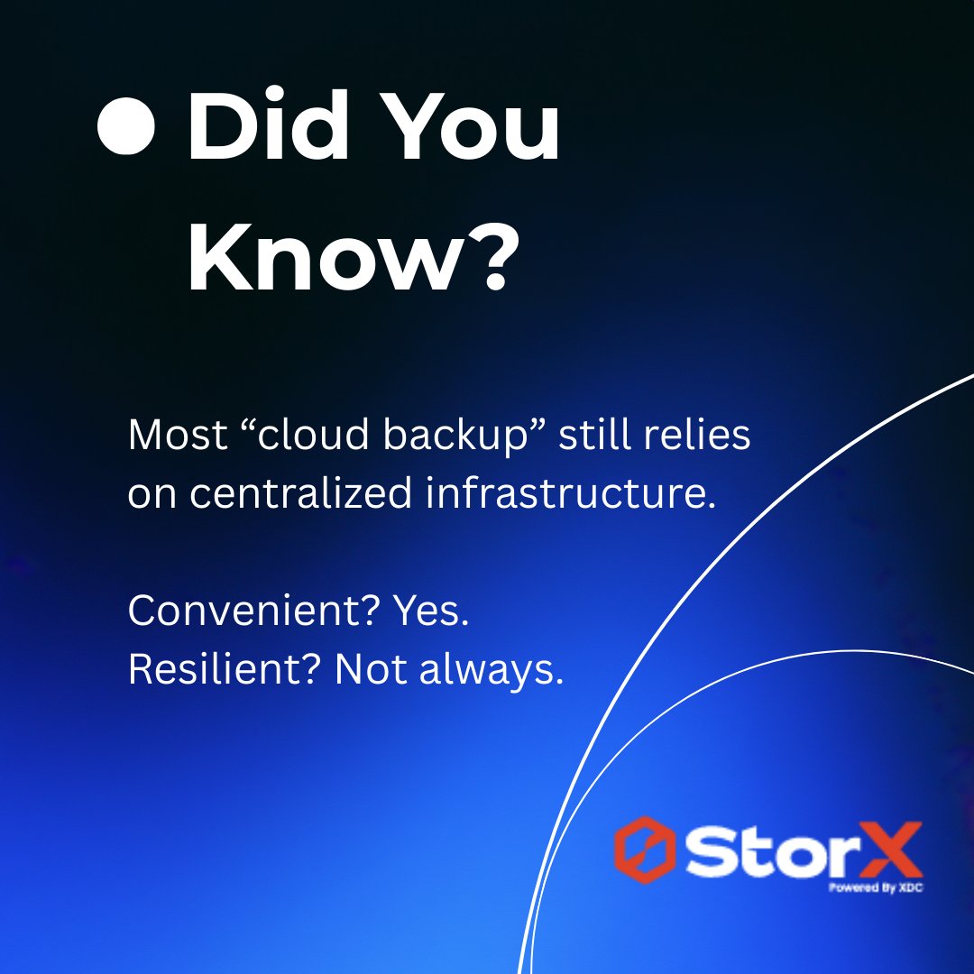 StorX - Storage DePIN Powered by XDC tweet media