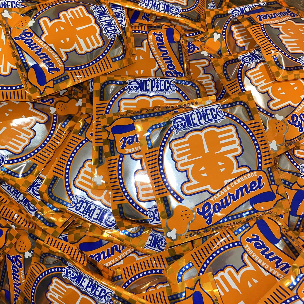 おすすめ】麦わらストア限定 輩缶バッジ第29弾 GOURMET(全30種) 1個