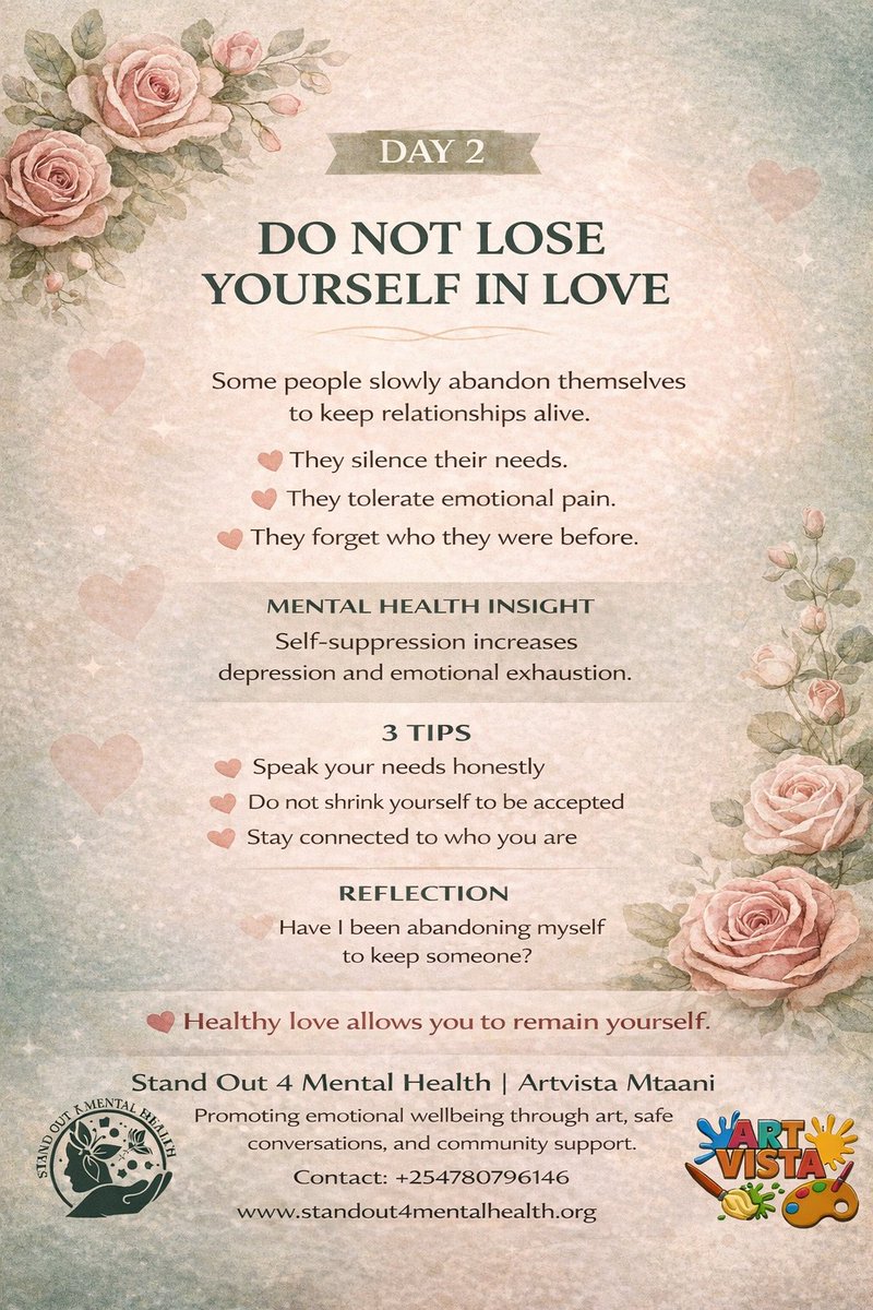 Stand Out 4 Mental Health tweet media