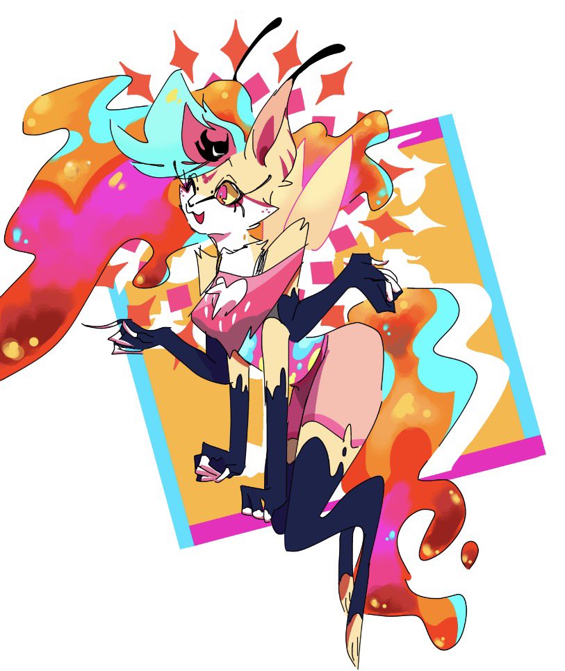 BanVvtMdDB8LQj3's tweet image. #HelluvaBoss #queenbee
久々にQueenBee